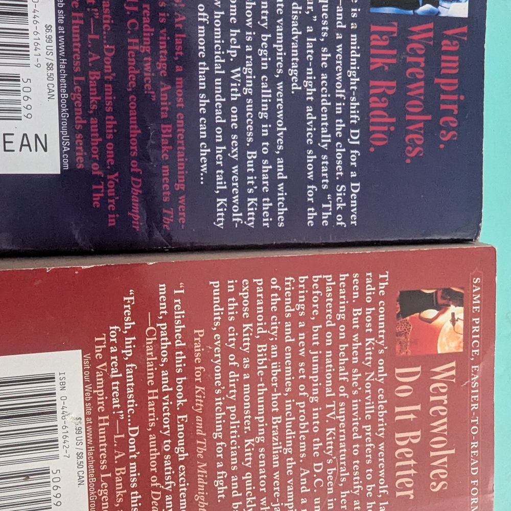 Carrie Vaughn Kitty Norville First 2 Books Paperback - Picture 4 of 6